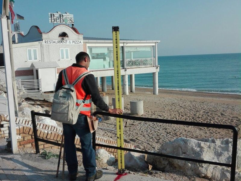 Monitoraggio Subsidenza costa adriatica pesaro porto recanati - 1